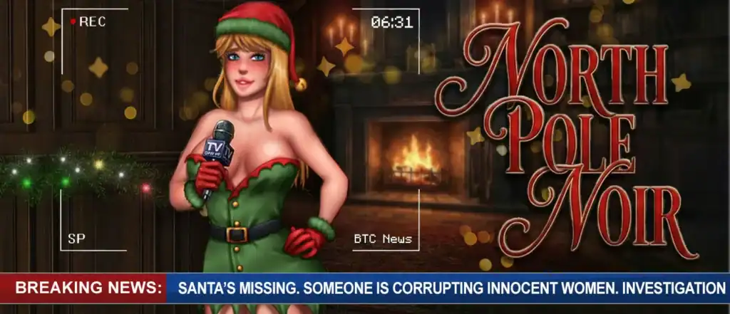 North Pole Noir Banner